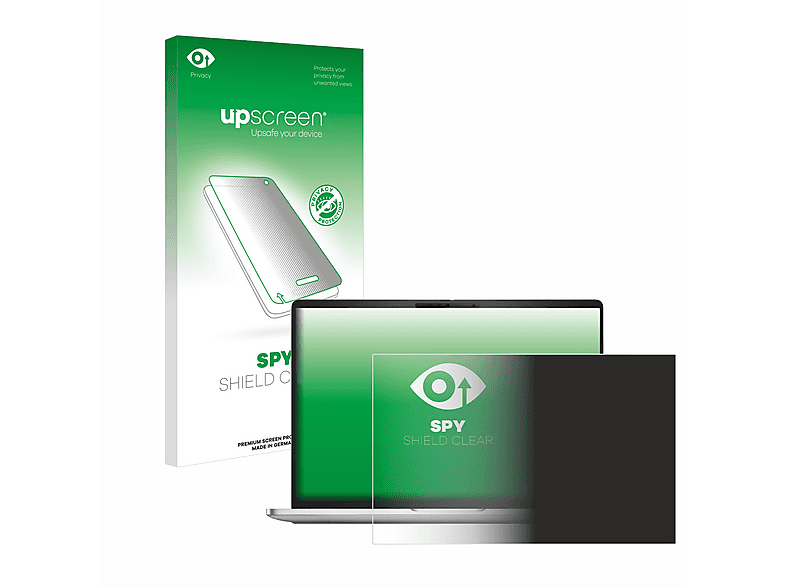 Upscreen Blickschutzfolie Für Dell Pro 16 Plus PB16250 – Made In Germany Mit Blaulichtfilter & Kratzschutz