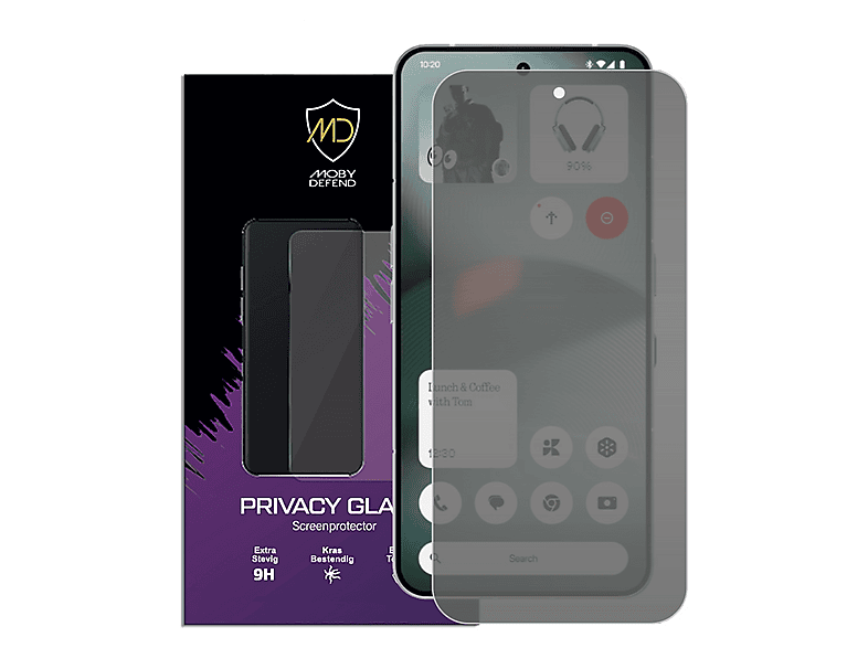 MOBYDEFEND confidentialité HD Compatible avec Nothing Phone (3 ...
