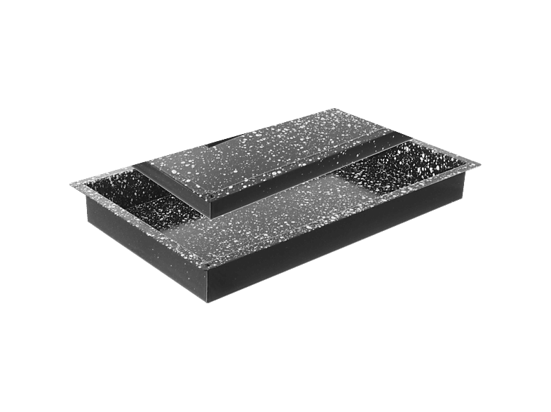 HENDI Teglia GN1/1 Con 2 Scomparti - 7.5 Litri 530x325x65 Mm - Foto 2