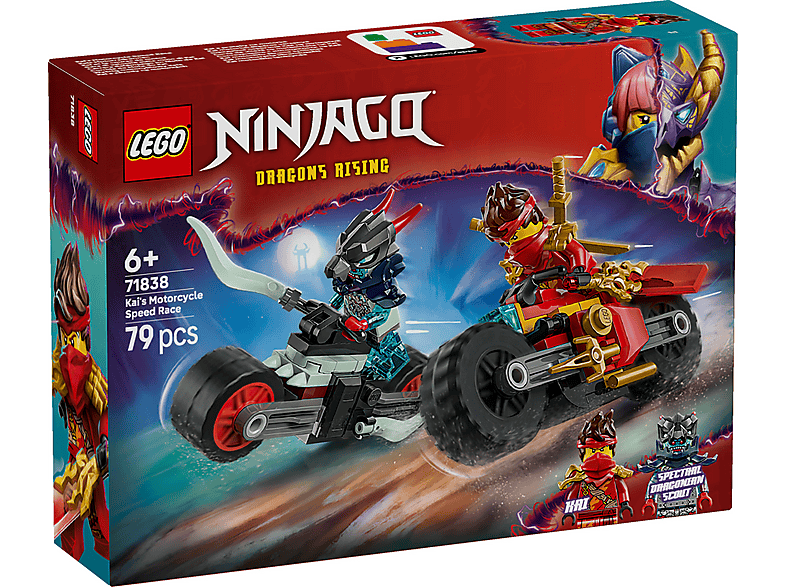 LEGO Ninjago Kai'nin Motosiklet Hız Yarışı 71838 Fiyat & Özellik