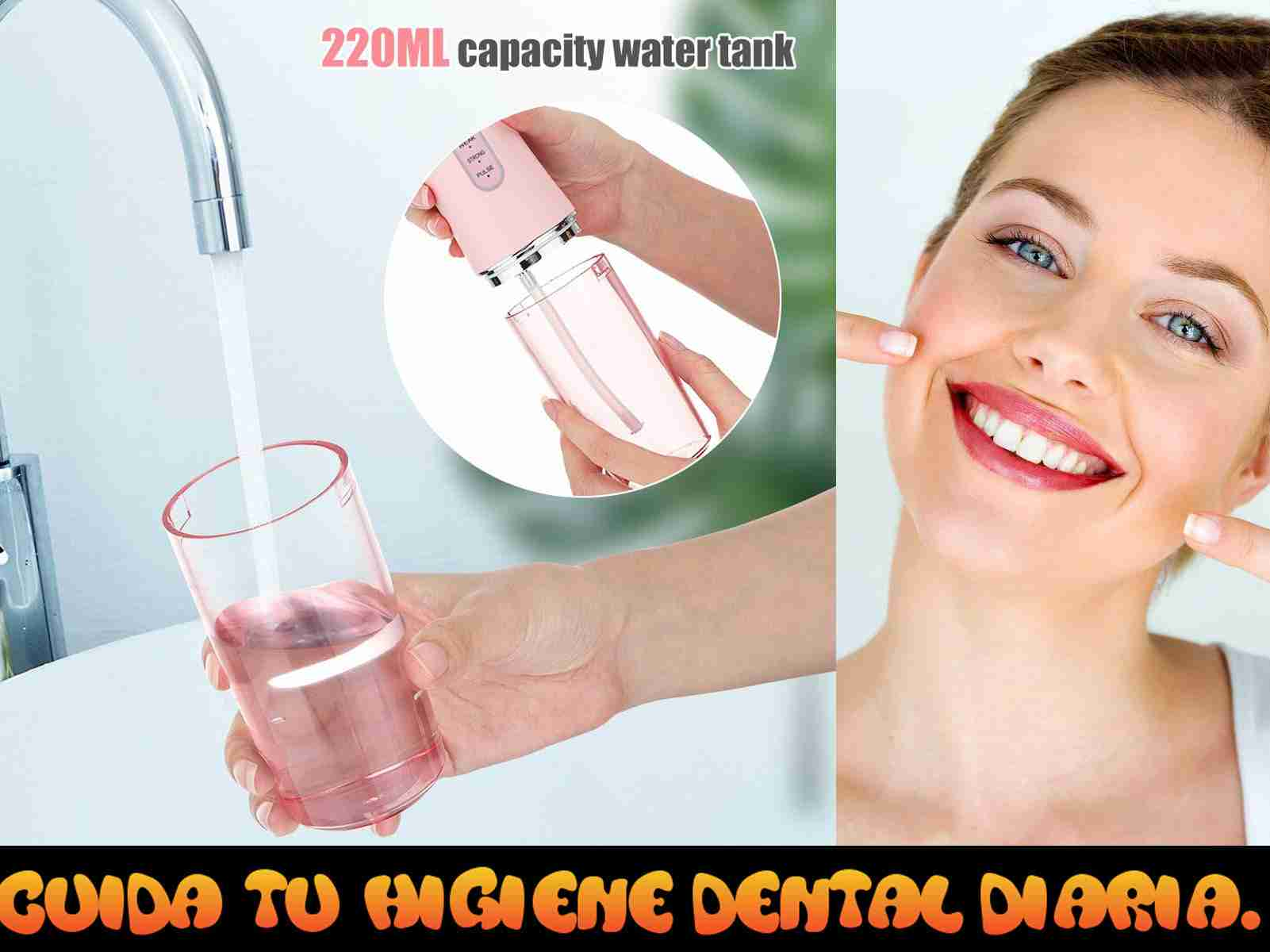 Irrigador KLACK KIR6886, velocidades, Bucal Limpieza dental