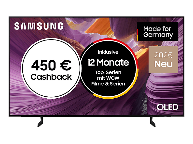 SAMSUNG OLED GQ 77 S 85 FAEXZG Fernseher (Flat, 77 Zoll / 195 cm, UHD 4K, SMART TV)