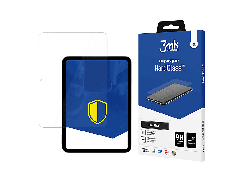 TECHGEAR Vetro Temperato Compatibile con iPad 11/10 Generazione (2025/2022, 10.9 Pollici) - Pellicola Protecttiva in Vetro Temperato [Durezza 9H] [Resistente ai Graffi] [Ultra Chiaro