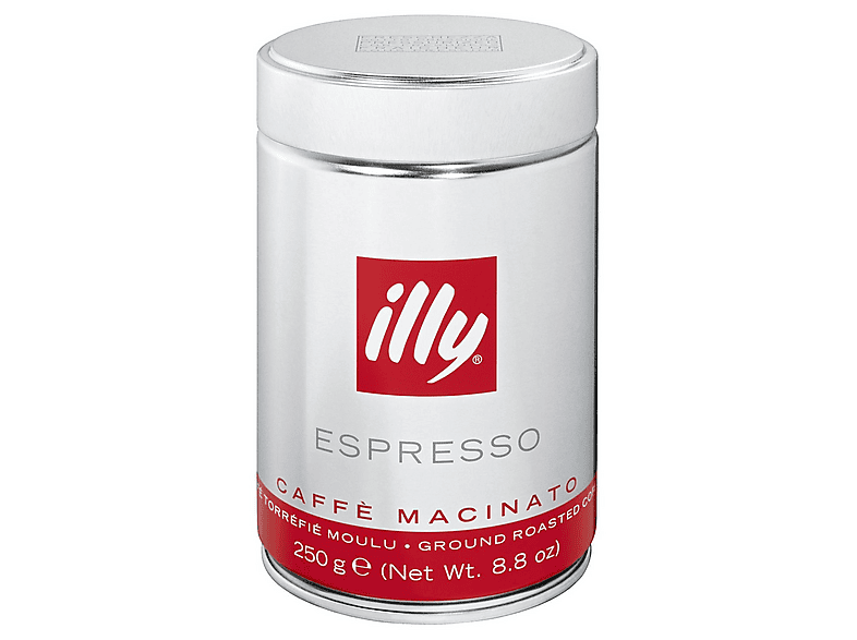 ILLY 3358 ESPRESSO GEM. N-RÖSTUNG 250G gemahlener Kaffee (Siebträger)