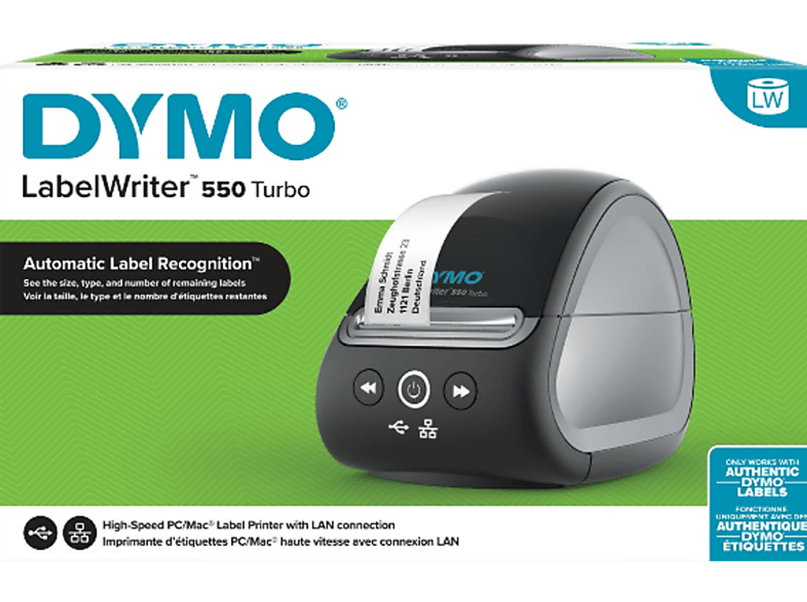 Dymo LabelWriter 550 Stampante Termica Per Etichette Solo Parti - Foto 12