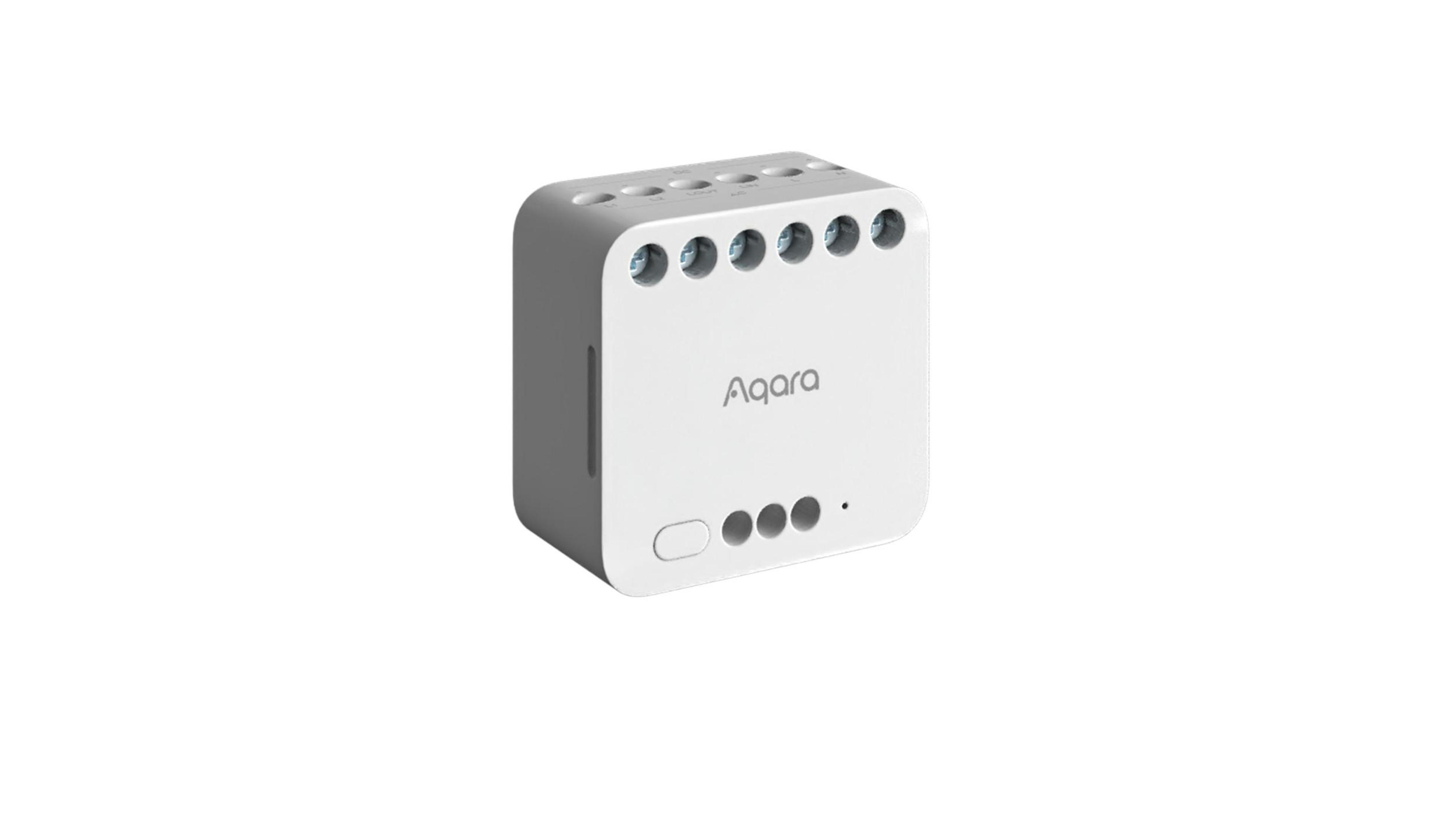 AQARA T2 DCM-K01 (Apple Home Destekli) Akıllı Çift Röle Modülü