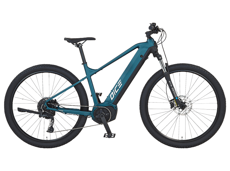 PROPHETE Dice 3.8 Mountainbike (Laufradgröße: 29 Zoll, Rahmenhöhe: 48 cm, Herren-Rad, 540 Wh, blau)
