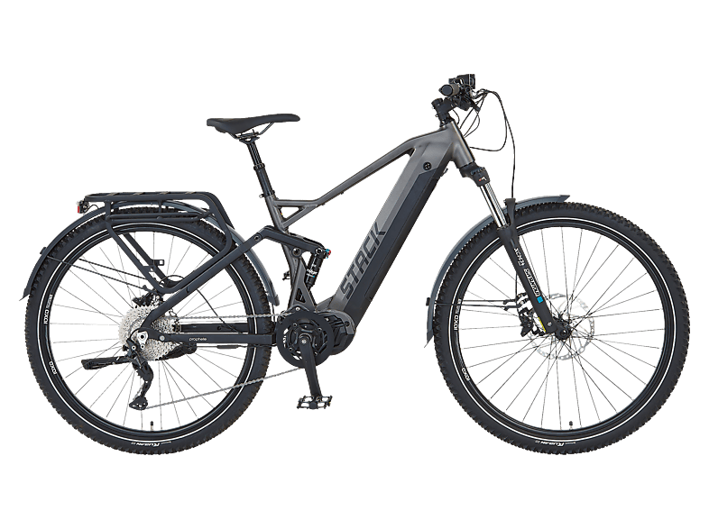 PROPHETE Stack 5.8 Mountainbike (Laufradgröße: 29 Zoll, Rahmenhöhe: 48 cm, Herren-Rad, 720 Wh, grau metallic)