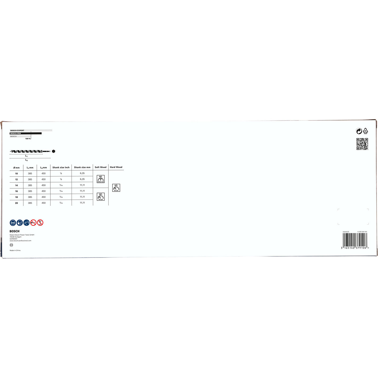 Białe tło z czarnym tekstem i logo Bosch.