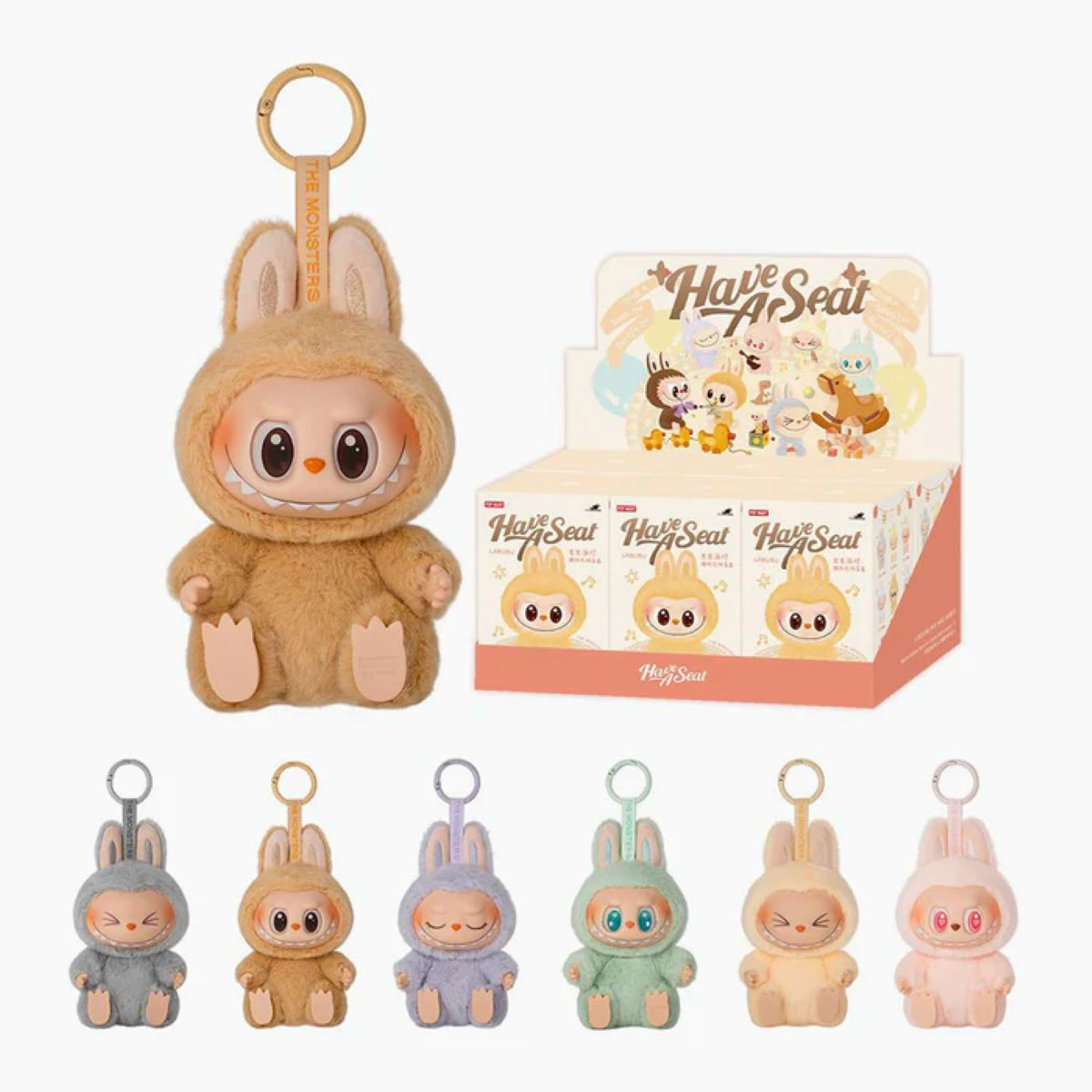 ラブブ【正規品】POP MART Labubu Have A Seat POP MART Labubu Have A Seat Single Blindbox Sammelfigur | MediaMarkt