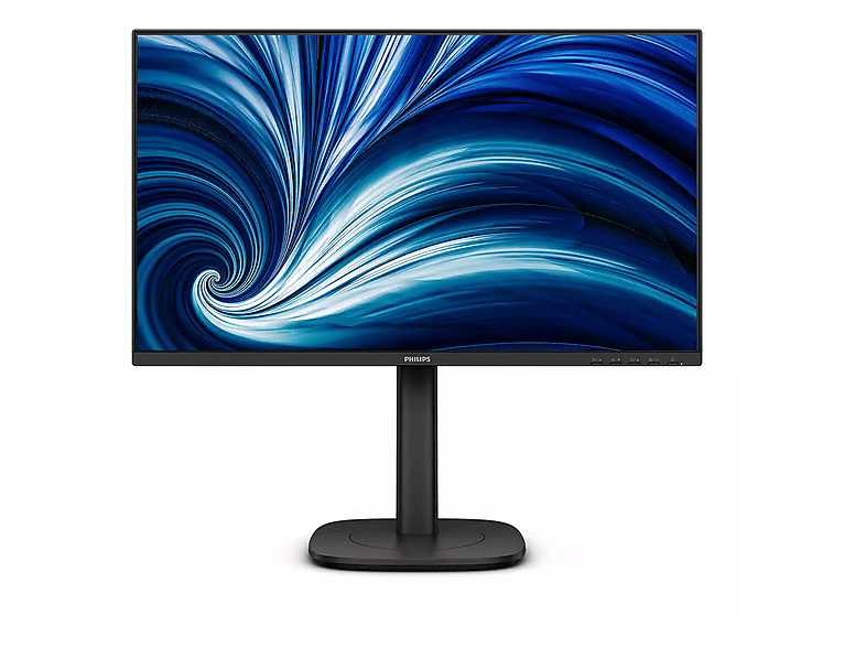 PHILIPS Monitor 23,8 Zoll Full-HD Monitor (4 ms Reaktionszeit ...