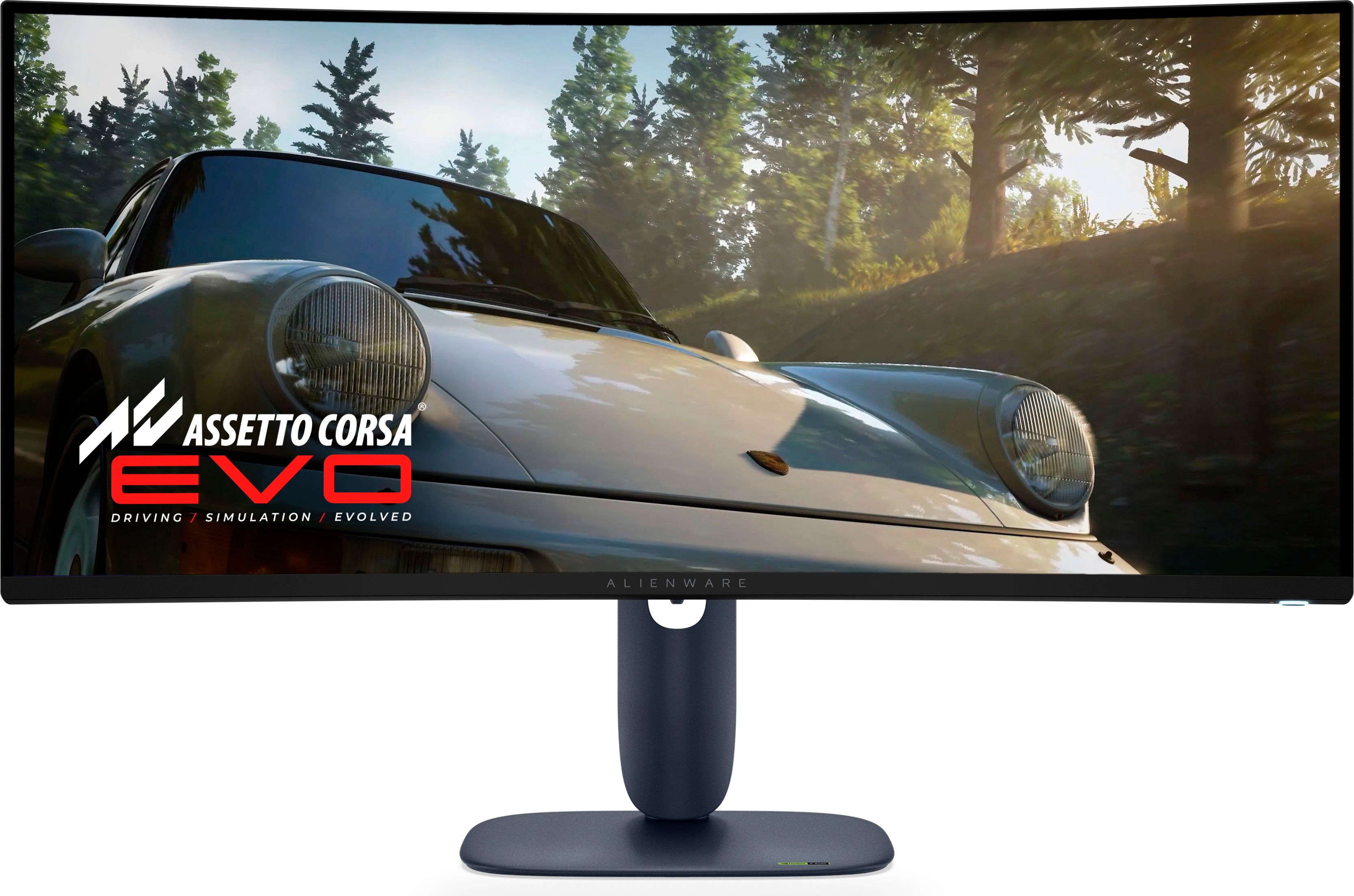 ALIENWARE Alienware AW3425DW 3440x1440 240Hz HDMI DP Type-C HDR True Black 400 Adaptive Sync QD-OLED Kavisli 34 inç WQHD 0,03 ms Gaming Monitör Mavi