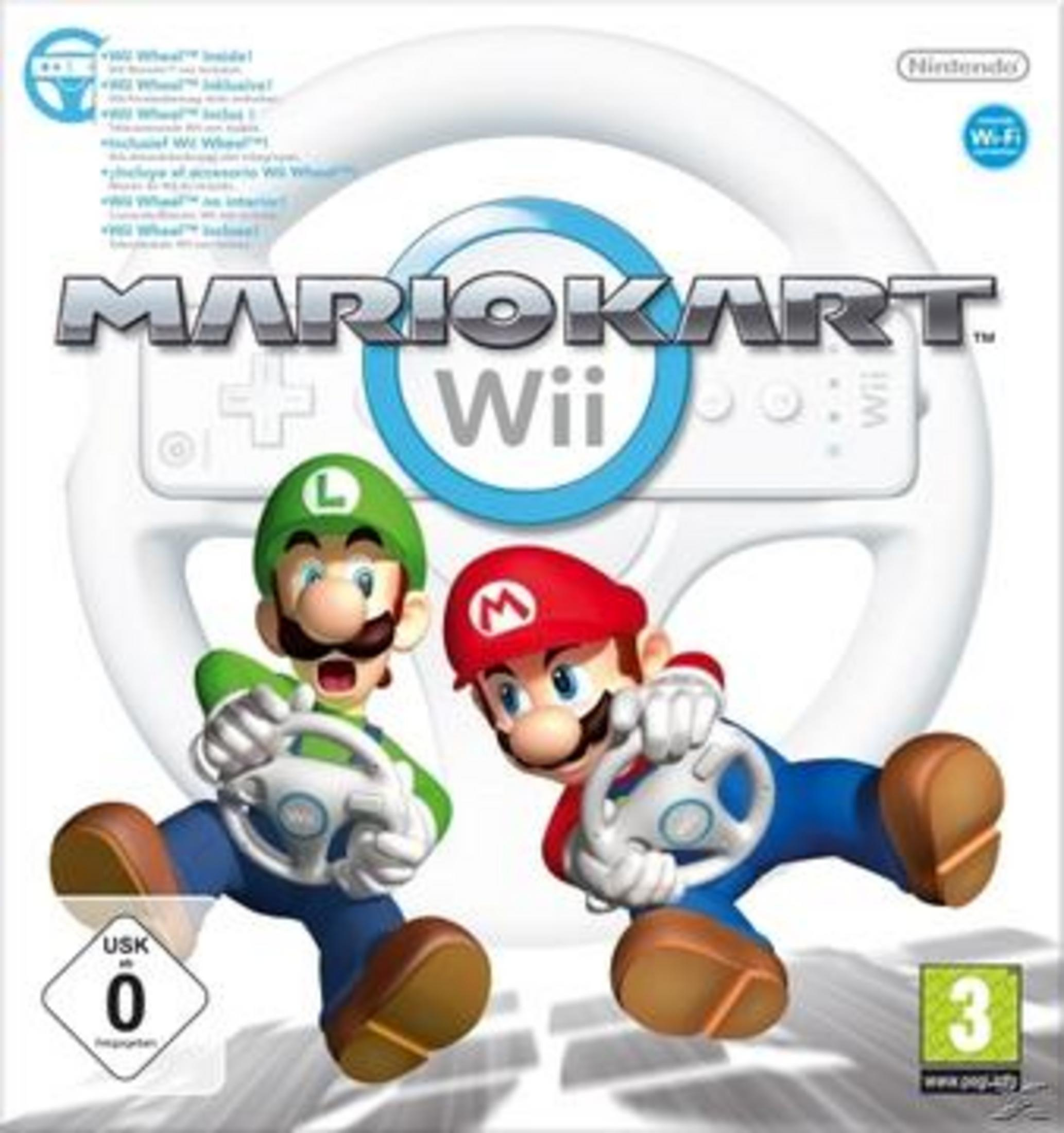 WII MARIO KART (MIT LENKRAD) | [Nintendo Wii] | SATURN