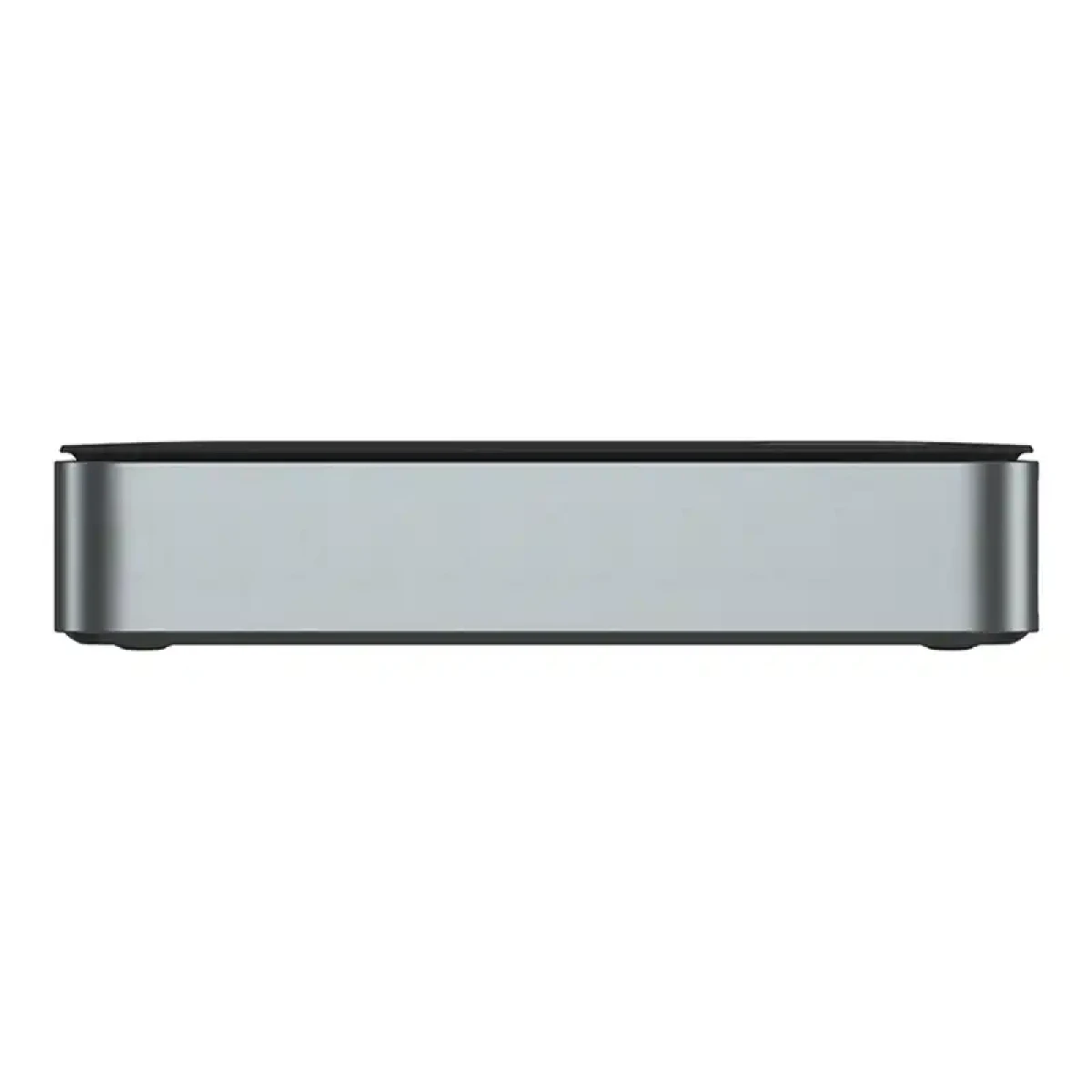 Obraz przedstawia widok z boku szarego rozrusznika Baseus Super Energy Pro+ J Starter 1200A.