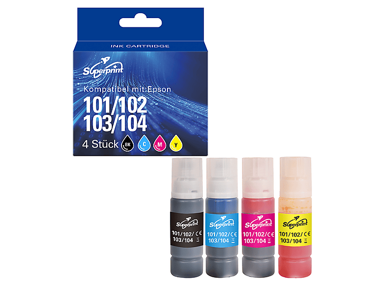 SUPERPRINT 104 Tintenpatrone mehrfarbig (104) | MediaMarkt