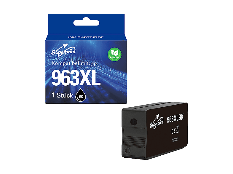 SUPERPRINT 963XL 3JA30AE Zwart | MediaMarkt