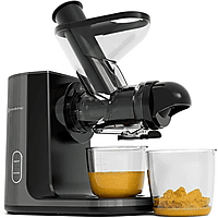 MediaMarkt KITCHENBROTHERS KB4130 - Juicer - 400ml - Slowjuicer Grijs aanbieding