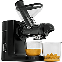 MediaMarkt KITCHENBROTHERS KB4129 - Juicer - 400ml - Slowjuicer Zwart aanbieding