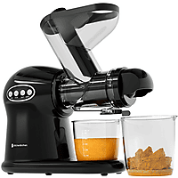 MediaMarkt KITCHENBROTHERS KB4126 - Juicer - 500ml - Slowjuicer Zwart aanbieding