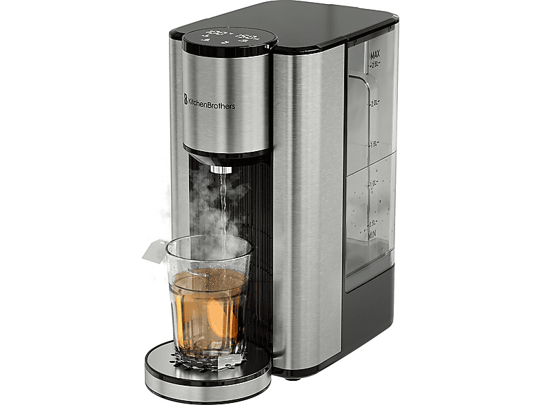KITCHENBROTHERS KB4095 Distributeur d’eau chaude Argenté | MediaMarkt