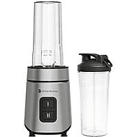 MediaMarkt KITCHENBROTHERS KB4144 - Mini Blender - 2x 600ml - Blender Zwart aanbieding