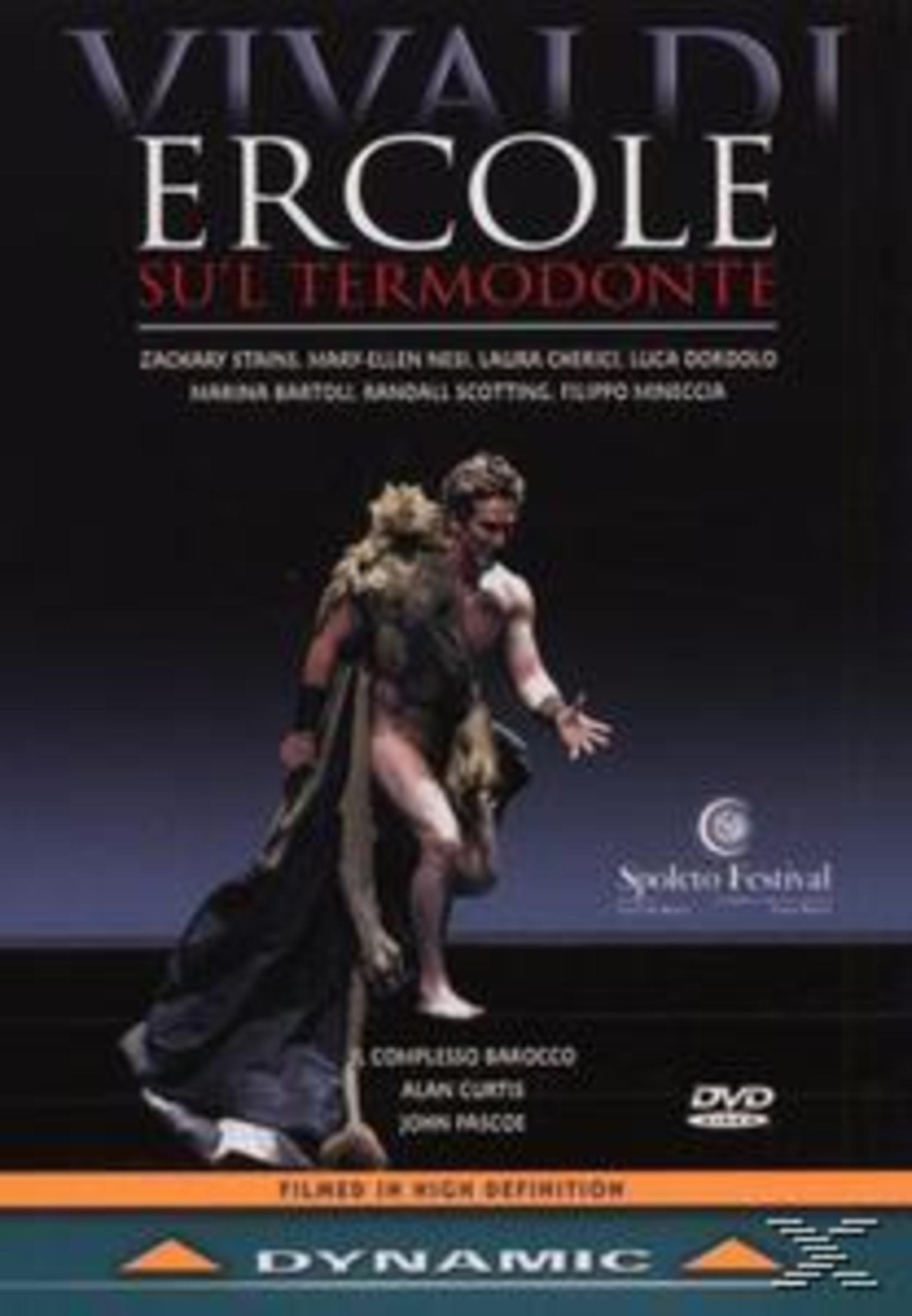 Ein Mann mit Lendenschurz und Fell über der Schulter auf einem DVD-Cover.