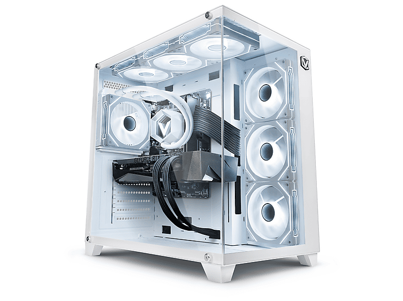 VIBOX VII-193, Gaming PC mit Intel® Core™ i7 12 Prozessor, 32 GB RAM, 1 TB SSD, NVIDIA GeForce RTX™ 5070, Windows 11 Home