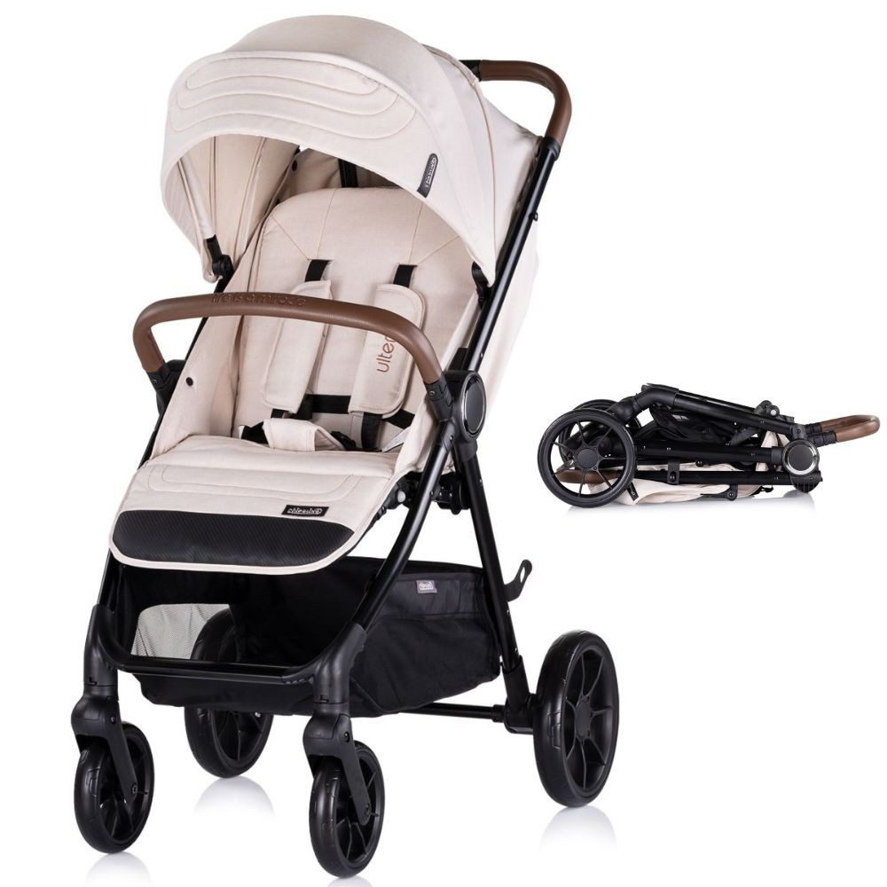 CHIPOLINO Ultera Kinderwagen hellbraun