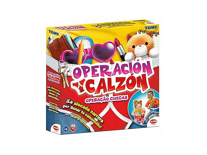 Juego de mesa | BIZAK Operación Calzón, edad recomendada: 6 año(s), min ...