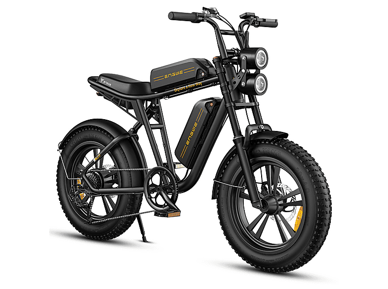 ENGWE M20 Mountainbike (Laufradgröße: 20 Zoll, Unisex-Rad, Schwarz)