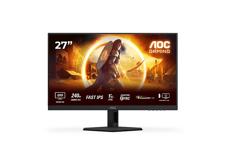 AOC Q27G4ZR 68,58CM 27" 27 Zoll QHD Gaming Monitor (0,3 ms Reaktionszeit  , 60 Hz nativ)