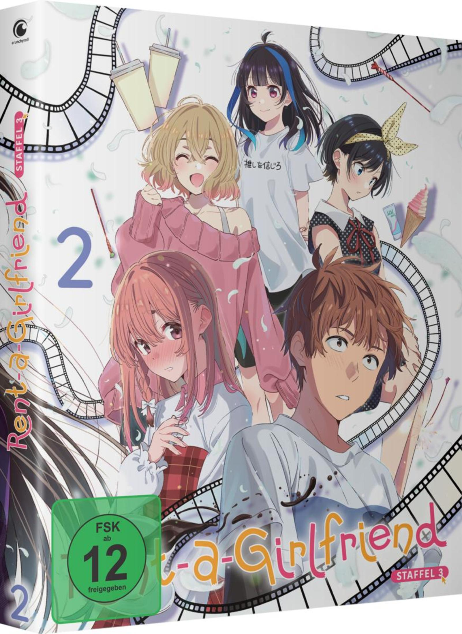 Anime-DVD-Box-Set mit Charakteren. Mehrere Anime-Charaktere sind auf dem Cover.