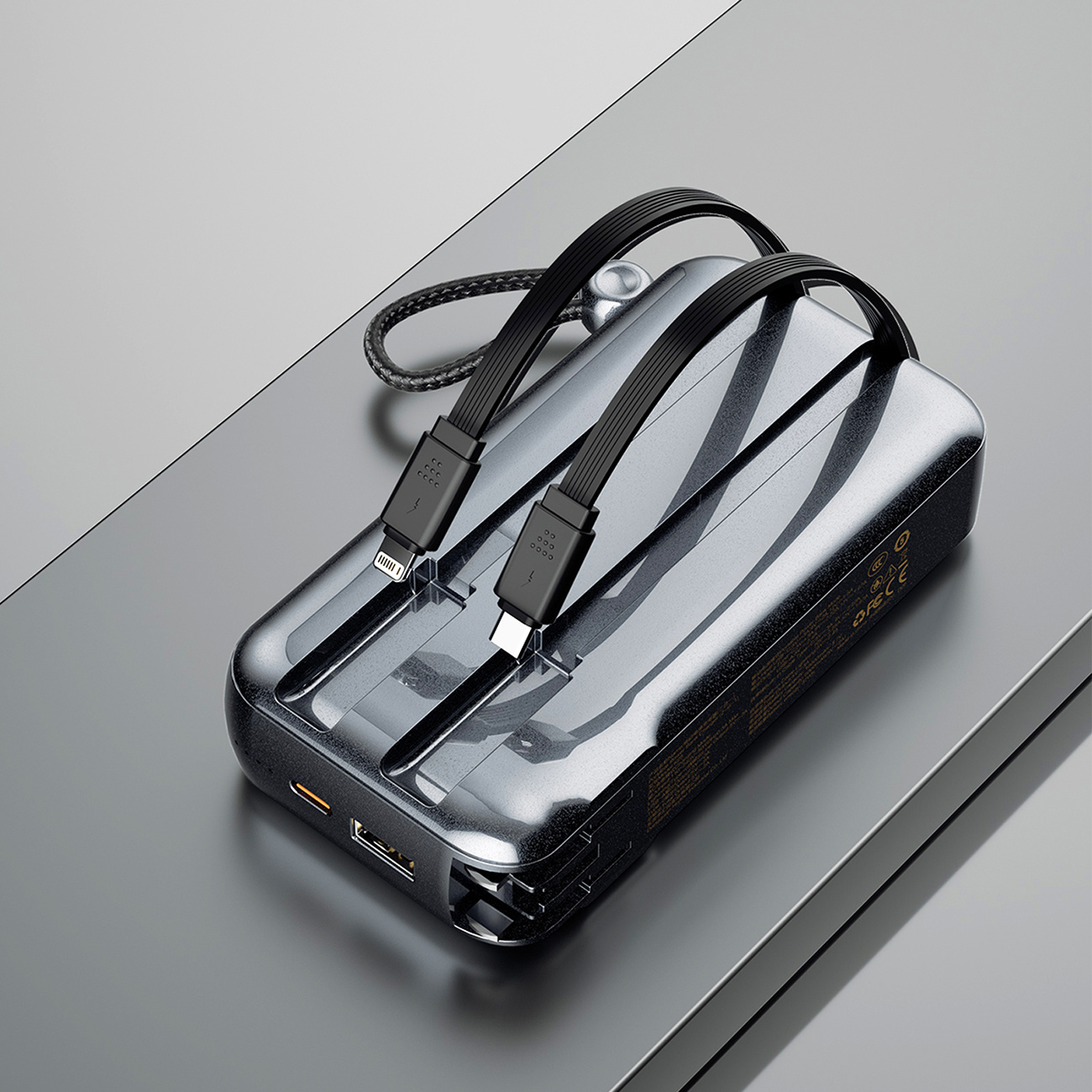 Opakowanie power bank DUDOA. Produkt jest wyświetlany na białym tle. Są dwa pudełka.