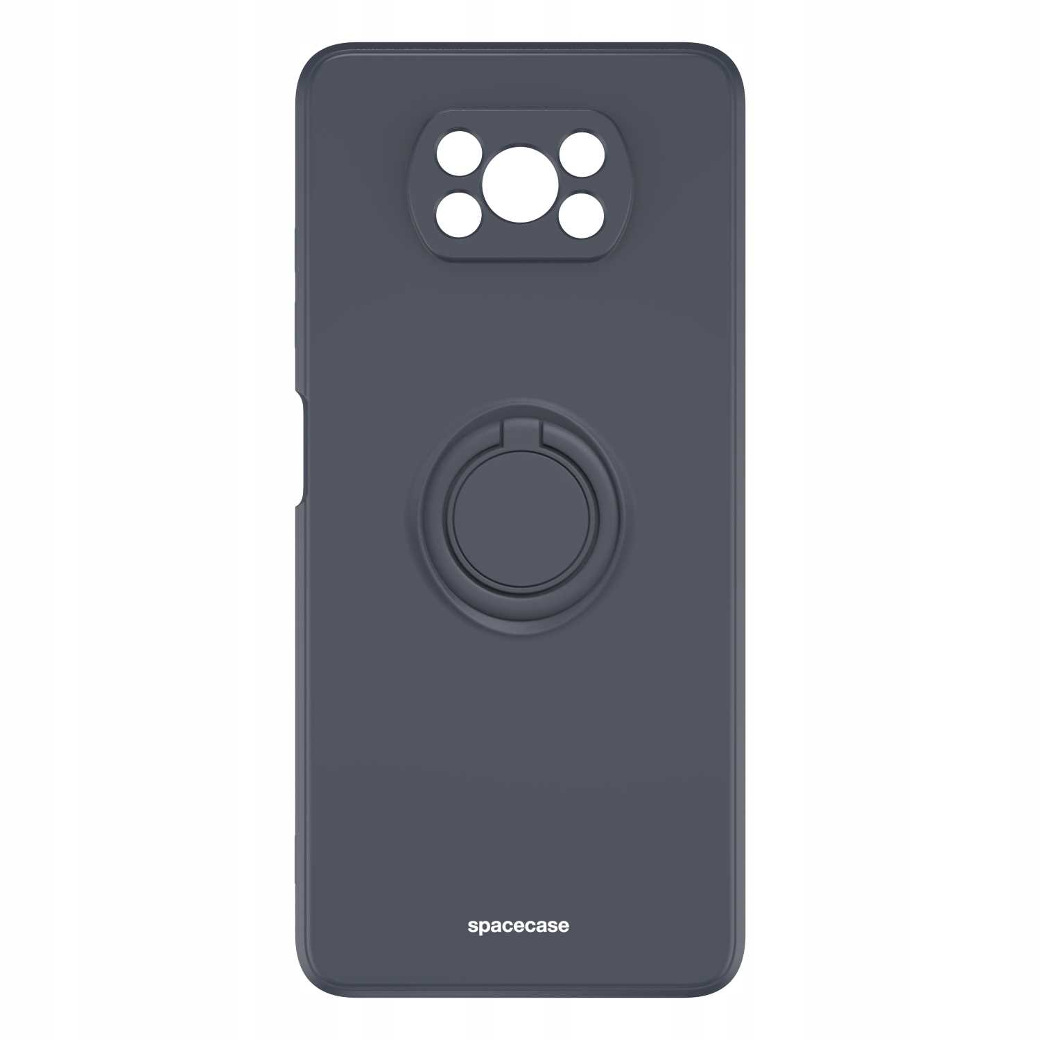 Czarne etui z uchwytem. Marka 'spacecase'.
