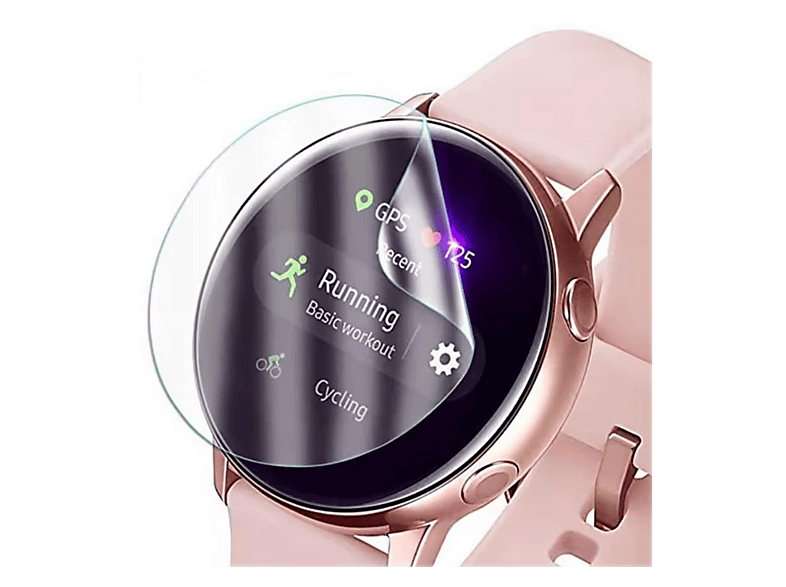 WIGENTO Hydrogel Schutz Folie Schutzglas (für Samsung Galaxy Watch 8 44mm)