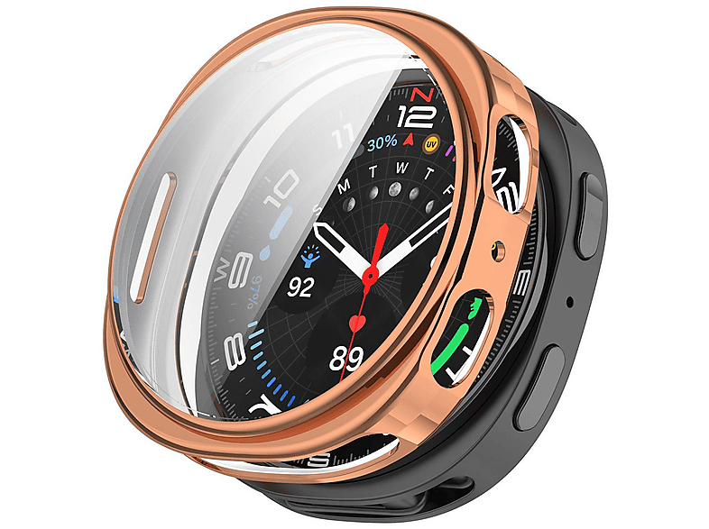 WIGENTO TPU Schutz Hülle Watch Schutz Hülle (für Samsung Galaxy Watch 8 40mm)