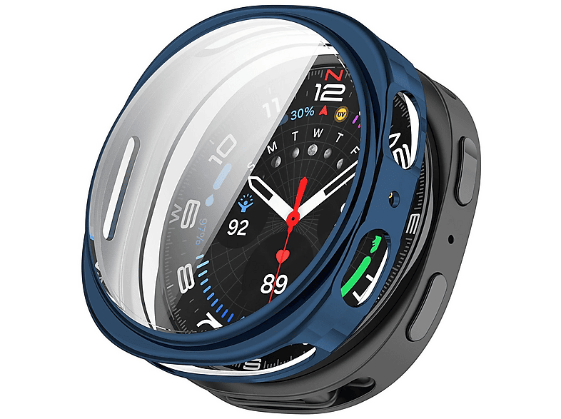 WIGENTO TPU Schutz Hülle Watch Schutz Hülle (für Samsung Galaxy Watch 8 44mm)