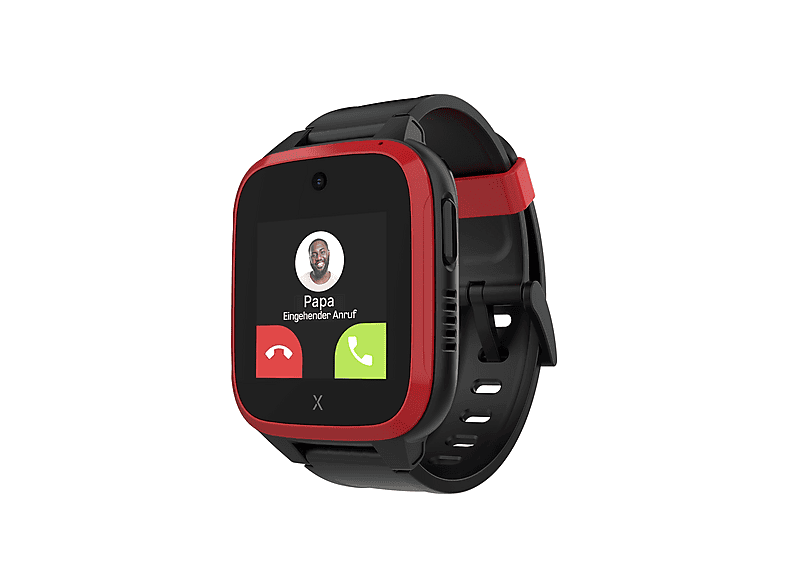 XPLORA XLET S GO BLACK Kinder Smartwatch Silikon, 24.26 cm, Schwarz