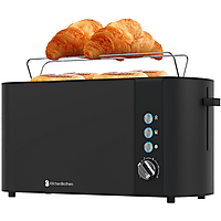 MediaMarkt KITCHENBROTHERS KB4093 Broodrooster Zwart aanbieding