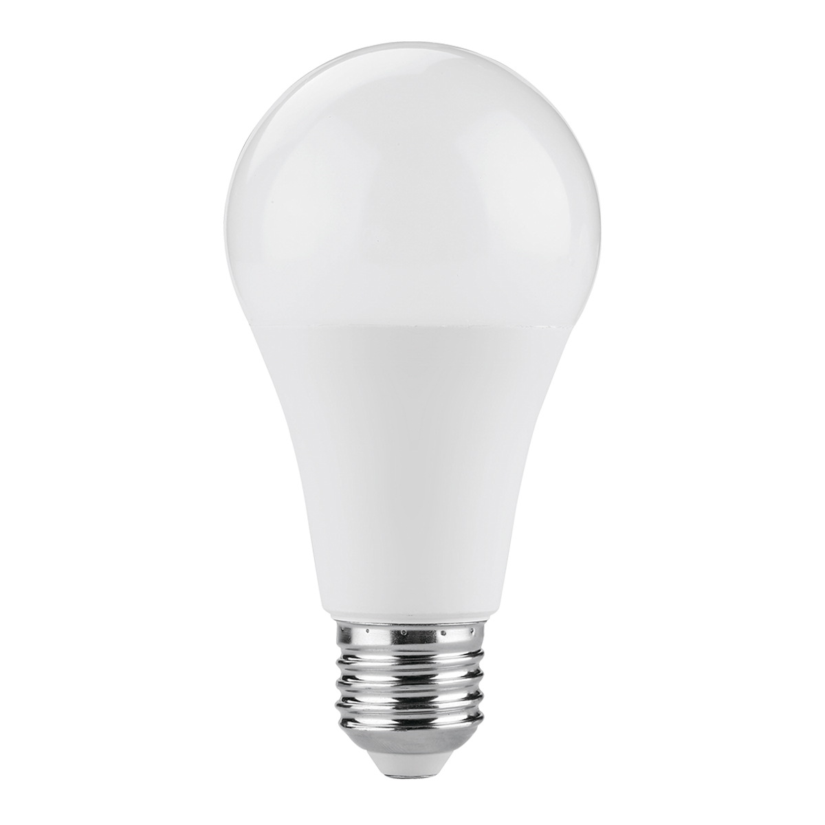 Una lampadina bianca.
