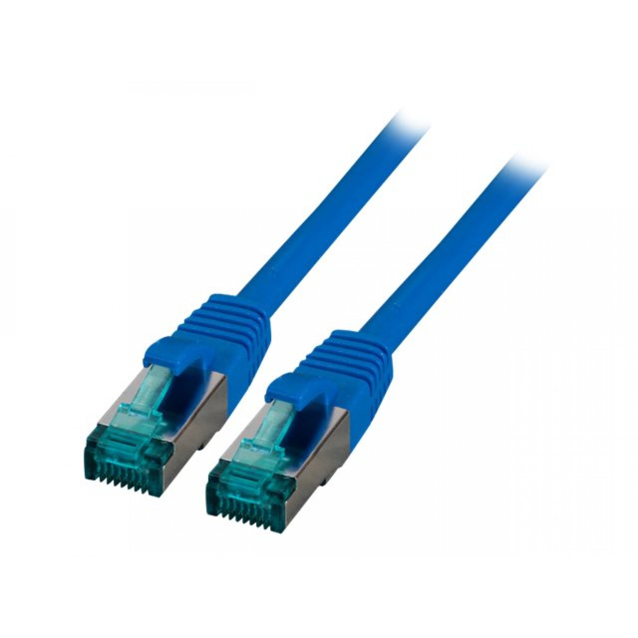 EFB ELEKTRONIK EFB Patchkabel S/FTP Cat6A BLAU Netzwerk & Smart Home ...