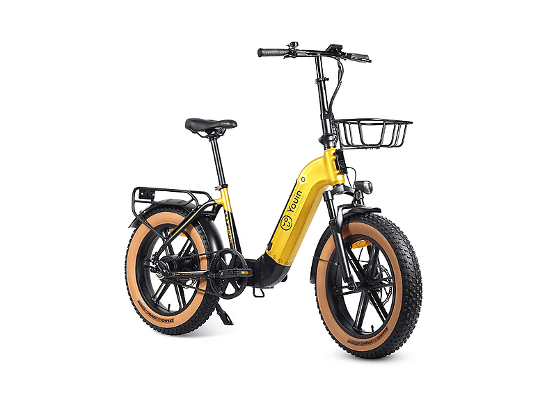 Electric Bike Youin BK1750 LUXOR II PRO A/N Yellow 250 W