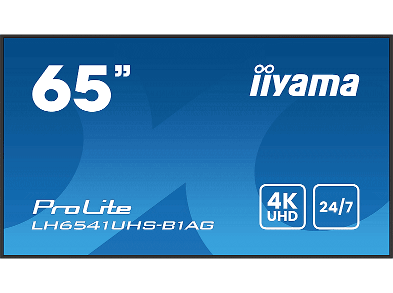 IIYAMA LH6541UHS 64,5 Zoll UHD 4K Monitor (6,5 ms Reaktionszeit  )