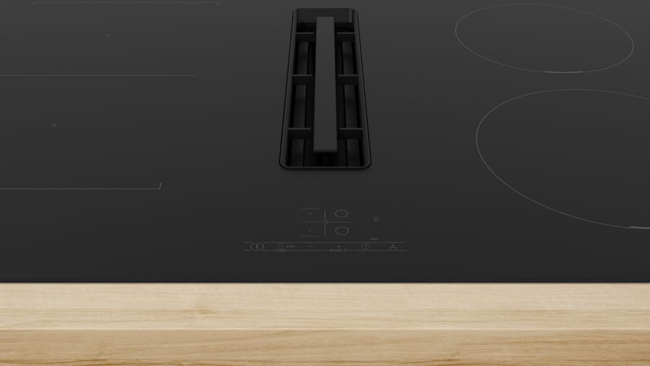 Pudełko i płyta główna z etykietami. Czarno-żółta kolorystyka.