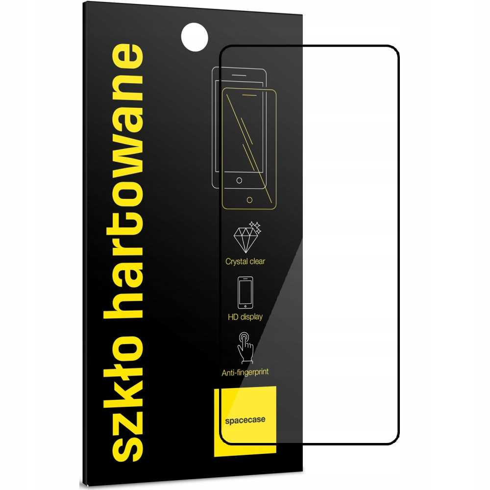Opakowanie ochraniacza ekranu z widocznym ochraniaczem.