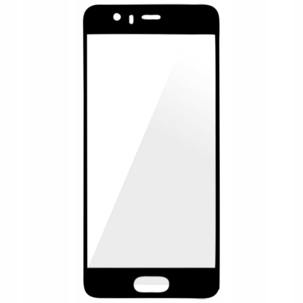Ochrona ekranu telefonu. Telefon ma czarną ramkę i biały ekran.