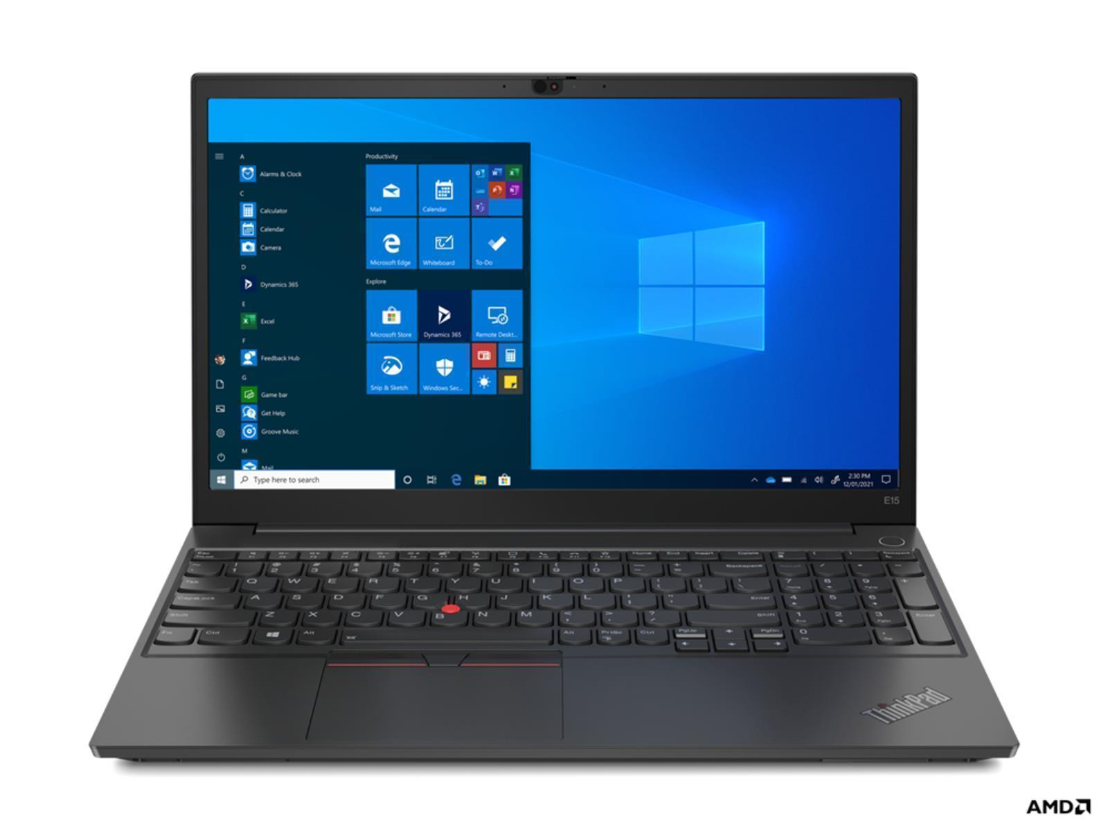 Ein Laptop mit geöffnetem Windows-Startmenü auf dem Bildschirm.