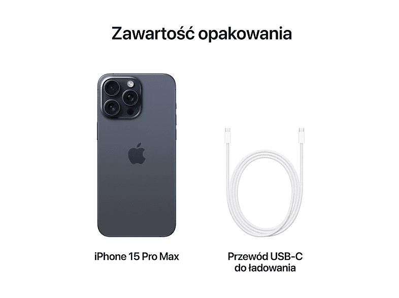APPLE iPhone 15 Pro Max 8 GB 256 GB Akıllı Telefon Mavi Titanyum