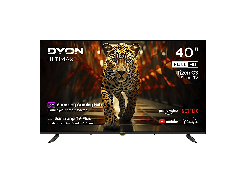 DYON Ultimax 40F-TI LED TV (Flat, 40 Zoll / 100 cm, Full-HD, SMART TV)