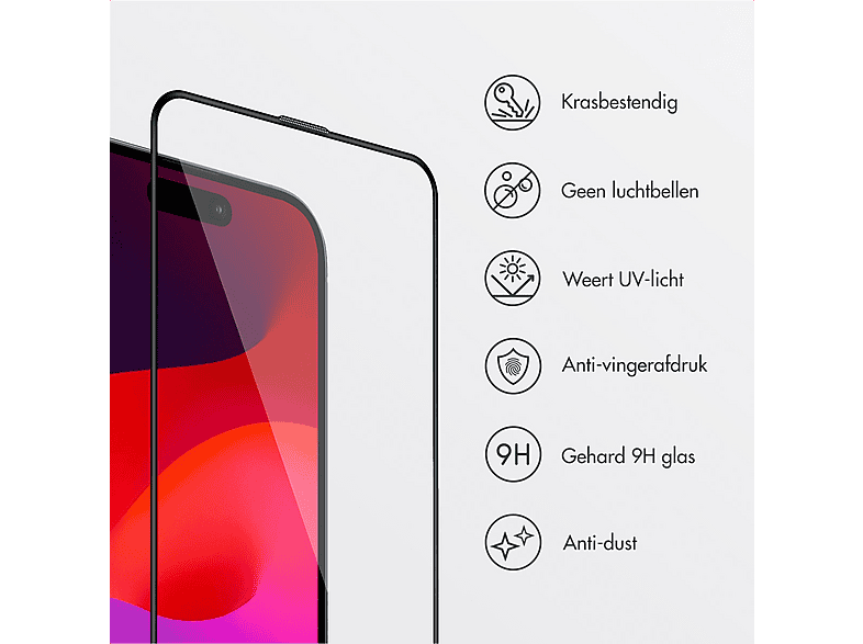 Pellicola salvaschermo in vetro temperato Enkay 3D Apple Watch Series 7